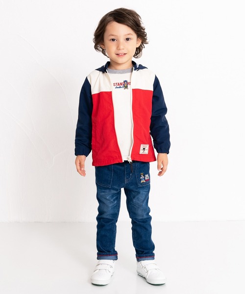 DOUBLE_B（ダブルビー）の「Mr.Bストレッチデニムパンツ（デニムパンツ・キッズ・インディゴブルー・90cm/110cm/100cm/120cm/130cm/80ｃｍ）」の12枚目の写真