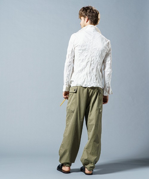 wjk(ダヴルジェイケイ)の「ms4847-4 hook shirt シャツ(シャツ/ブラウス・メンズ・ライトピンク/ブルー/ホワイト・S/XL/L/M)」の20枚目の写真