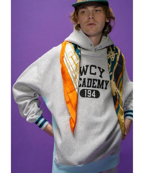 MONKEY TIME（モンキータイム）の「＜monkey time＞ SILK SWCG SCARF 85/スカーフ（マフラー・メンズ・ネイビー/ブラウン・FREE）」の11枚目の写真