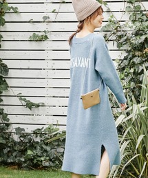 ブークレロゴニットワンピ