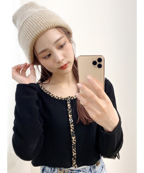 JUMELLE（ジュメロ）の「ニットキャップ（ニットキャップ/ビーニー・レディース・アイボリー・FREE）」の14枚目の写真