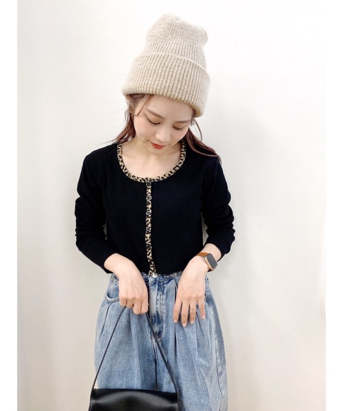 JUMELLE（ジュメロ）の「ニットキャップ（ニットキャップ/ビーニー・レディース・アイボリー・FREE）」の11枚目の写真