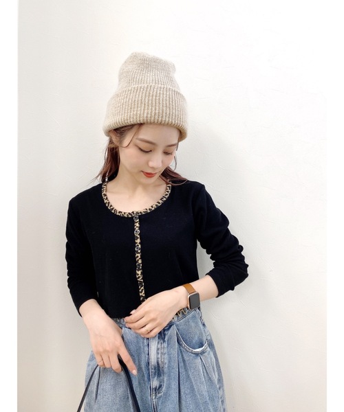 JUMELLE（ジュメロ）の「ニットキャップ（ニットキャップ/ビーニー・レディース・アイボリー・FREE）」の12枚目の写真