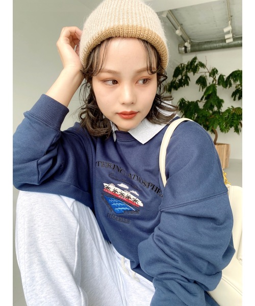 JUMELLE（ジュメロ）の「ニットキャップ（ニットキャップ/ビーニー・レディース・アイボリー・FREE）」の5枚目の写真