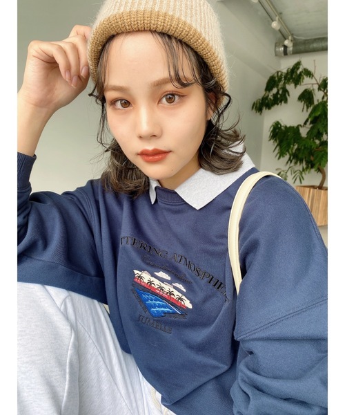 JUMELLE（ジュメロ）の「ニットキャップ（ニットキャップ/ビーニー・レディース・アイボリー・FREE）」の6枚目の写真