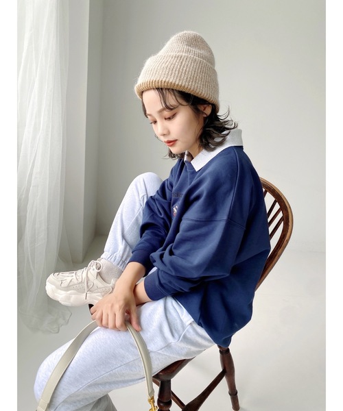 JUMELLE（ジュメロ）の「ニットキャップ（ニットキャップ/ビーニー・レディース・アイボリー・FREE）」の7枚目の写真