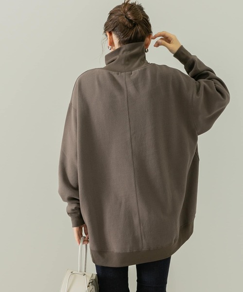 URBAN RESEARCH Sonny Label（アーバンリサーチサニーレーベル）の「裏起毛スウェットタートルプルオーバー（Tシャツ/カットソー・レディース・ブラック/ブラウン/ホワイト系その他・FREE）」の18枚目の写真