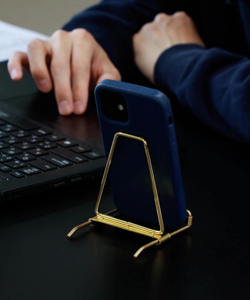 HIGHTIDE(ハイタイド)の「amabro アマブロ DISPLAY STAND S ディスプレイスタンド S(スマホグッズ・レディース・ゴールド・FREE)」の1枚目の写真