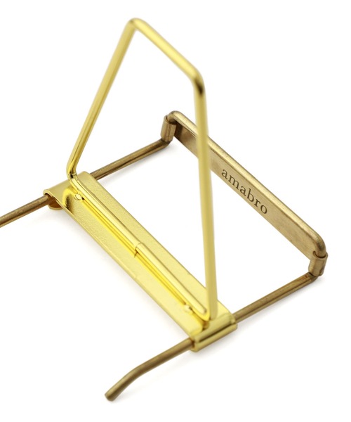 HIGHTIDE(ハイタイド)の「amabro アマブロ DISPLAY STAND S ディスプレイスタンド S(スマホグッズ・レディース・ゴールド・FREE)」の6枚目の写真