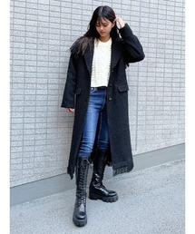ENVYM | フリンジロング ＣＴ(その他アウター)