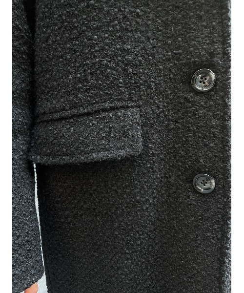 ENVYM(アンビー)の「フリンジロング CT(その他アウター・レディース・ブラック/チェック・FREE)」の4枚目の写真