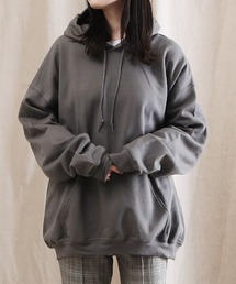 GILDAN / ギルダン USAオーバーサイズ ロングスリーブ プルオーバー パーカー 裏起毛 長袖