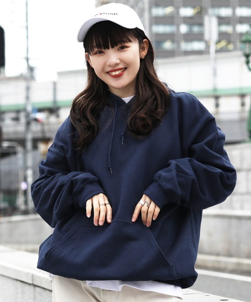 GILDAN / ギルダン USAオーバーサイズ ロングスリーブ プルオーバー