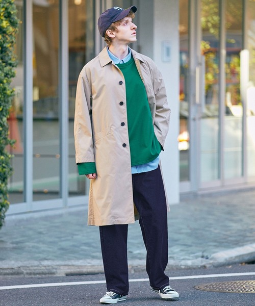 EMMA CLOTHES(エマクローズ)の「ルーズセミワイドストレートデニムパンツ EMMA CLOTHES(デニムパンツ・メンズ・ブラック/グレー/サックスブルー/インディゴブルー/ネイビー・S/M/L)」の11枚目の写真