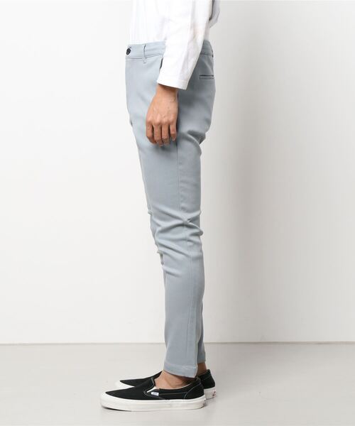 AZUL by moussy（アズールバイマウジー）の「HIGH POWER STRECH WARM PANTS（その他パンツ・メンズ・ブラック/杢グレー・SMALL/MEDIUM/LARGE）」の4枚目の写真