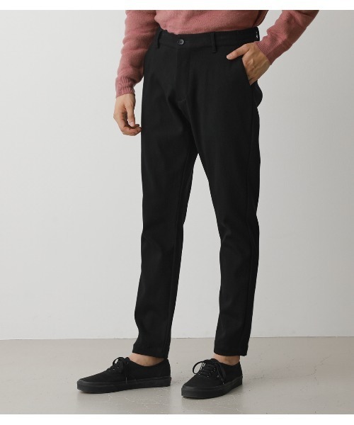 AZUL by moussy（アズールバイマウジー）の「HIGH POWER STRECH WARM PANTS（その他パンツ・メンズ・ブラック/杢グレー・SMALL/MEDIUM/LARGE）」の5枚目の写真