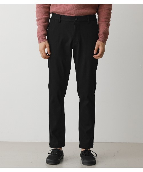 AZUL by moussy（アズールバイマウジー）の「HIGH POWER STRECH WARM PANTS（その他パンツ・メンズ・ブラック/杢グレー・SMALL/MEDIUM/LARGE）」の8枚目の写真