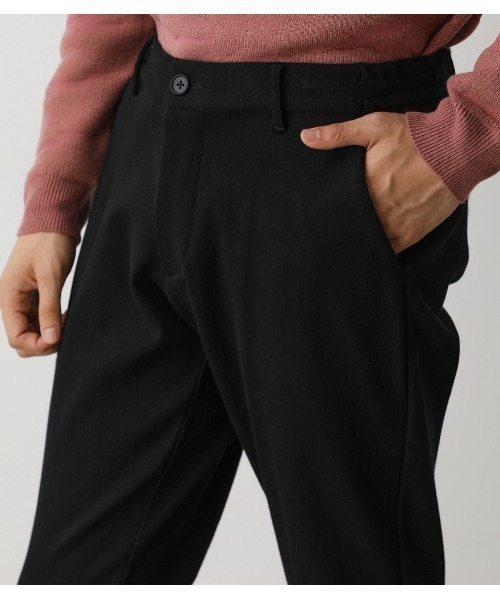 AZUL by moussy（アズールバイマウジー）の「HIGH POWER STRECH WARM PANTS（その他パンツ・メンズ・ブラック/杢グレー・SMALL/MEDIUM/LARGE）」の11枚目の写真