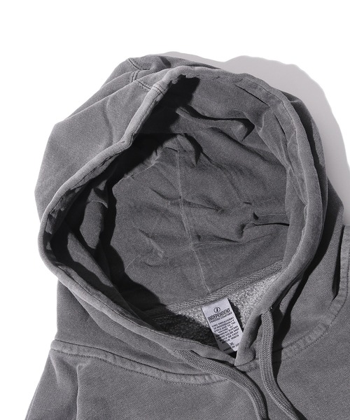 INDEPENDENT(インディペンデント)の「INDEPENDENT/インディペンデント Unisex Pigment Dye pullover hood ピグメントダイ プルオーバーパーカー フーディー(パーカー・メンズ・ブルー/チャコール/サンドベージュ/ライトグリーン・M/L/XL)」の7枚目の写真