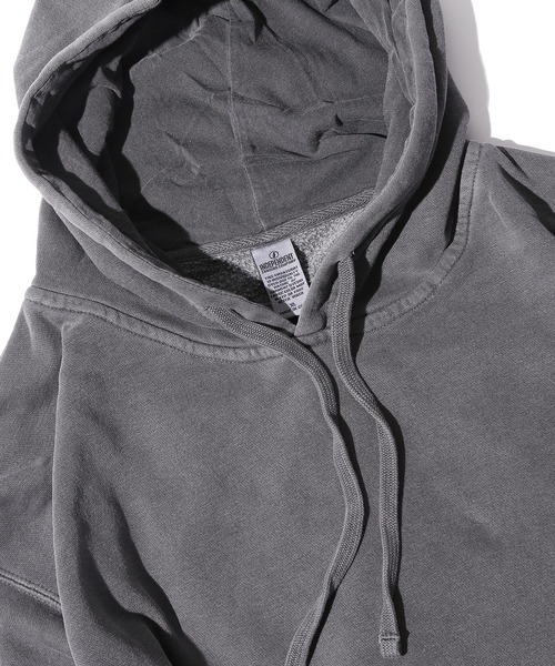 INDEPENDENT(インディペンデント)の「INDEPENDENT/インディペンデント Unisex Pigment Dye pullover hood ピグメントダイ プルオーバーパーカー フーディー(パーカー・メンズ・ブルー/チャコール/サンドベージュ/ライトグリーン・M/L/XL)」の9枚目の写真