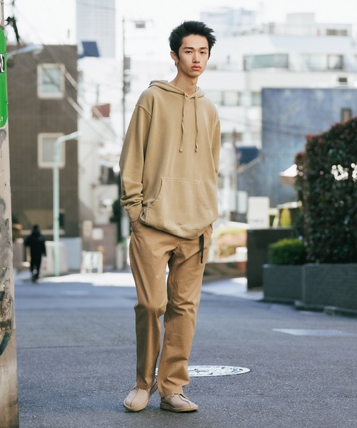 INDEPENDENT(インディペンデント)の「INDEPENDENT/インディペンデント Unisex Pigment Dye pullover hood ピグメントダイ プルオーバーパーカー フーディー(パーカー・メンズ・ブルー/チャコール/サンドベージュ/ライトグリーン・M/L/XL)」の17枚目の写真