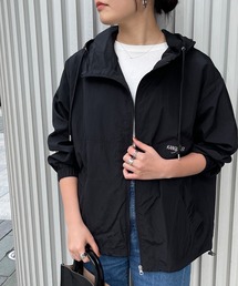 【KANGOL EXTRA COMFORT(カンゴール エクストラコンフォート)】配色切替 ビッグシルエット ワイドマウンテンパーカー