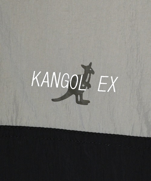 KANGOL EXTRA COMFORT(カンゴールエクストラコンフォート)の「【KANGOL EXTRA COMFORT(カンゴール エクストラコンフォート)】配色切替 ビッグシルエット ワイドマウンテンパーカー(マウンテンパーカー・レディース・ブラック/ベージュ/グレー/カーキ・LL/M/L)」の19枚目の写真