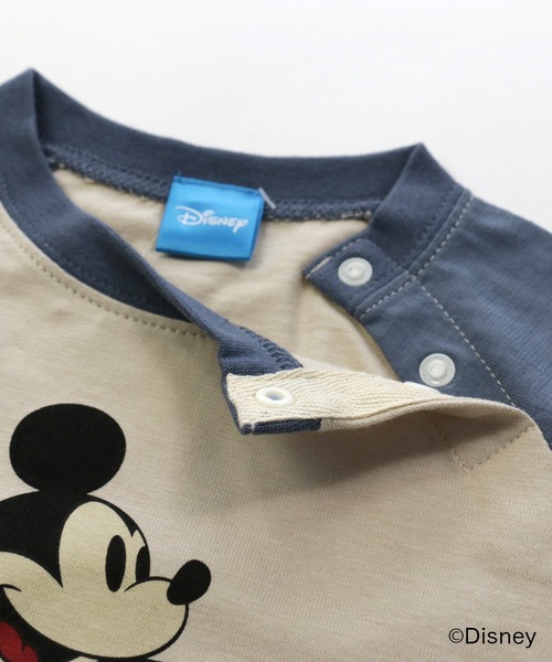 JAM & LINK（ジャムアンドリンク）の「【Disney】ミッキーマウス/プリントロンT（Tシャツ/カットソー・キッズ・グリーン系その他/ミント/ライトグレー/ダークブルー/カーキ/オレンジ系その他/ベージュ系その他/ブルー系その他/グレー系その他/ベージュ・100cm/110cm/120cm/130cm/80ｃｍ/90cm）」の18枚目の写真