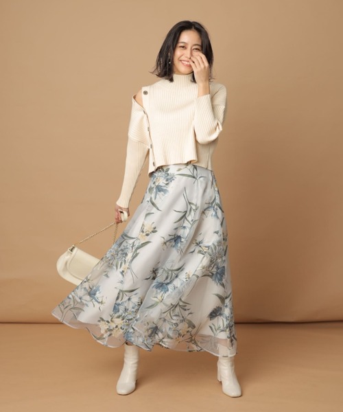 Mystrada（マイストラーダ）の「サイドボタンニット（ニット/セーター