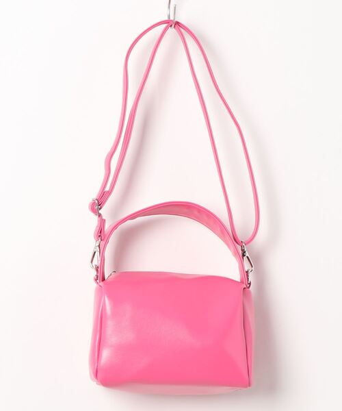 CPCM（シーピーシーエム）の「ボストンミニショルダーBAG（ショルダーバッグ・レディース・ブラック/グリーン/ピンク・FREE）」の3枚目の写真