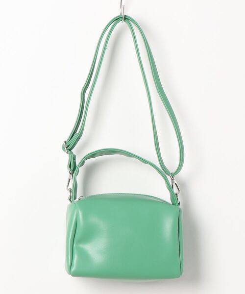 CPCM（シーピーシーエム）の「ボストンミニショルダーBAG（ショルダーバッグ・レディース・ブラック/グリーン/ピンク・FREE）」の2枚目の写真