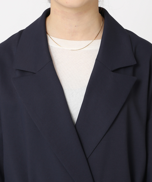 journal standard L'essage（ジャーナルスタンダードレサージュ）の「DULFニュアンスコート◆（その他アウター・レディース・ベージュ/ネイビー・FREE）」の22枚目の写真