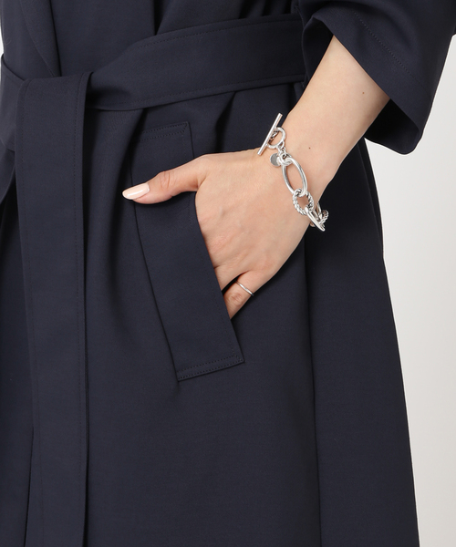 journal standard L'essage（ジャーナルスタンダードレサージュ）の「DULFニュアンスコート◆（その他アウター・レディース・ベージュ/ネイビー・FREE）」の18枚目の写真