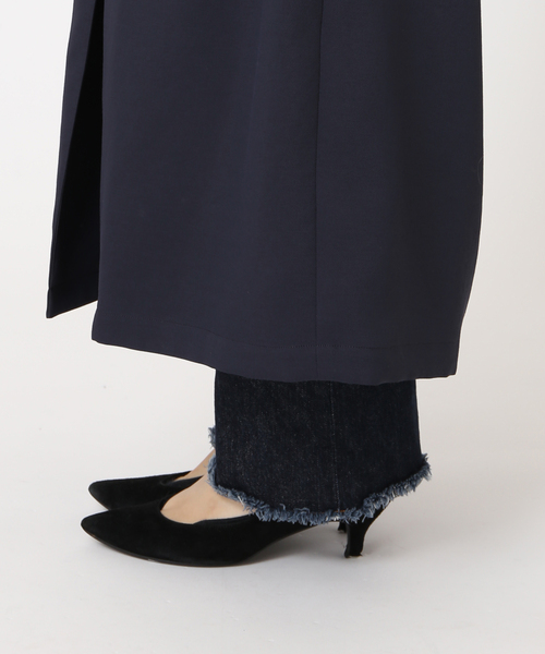 journal standard L'essage（ジャーナルスタンダードレサージュ）の「DULFニュアンスコート◆（その他アウター・レディース・ベージュ/ネイビー・FREE）」の14枚目の写真