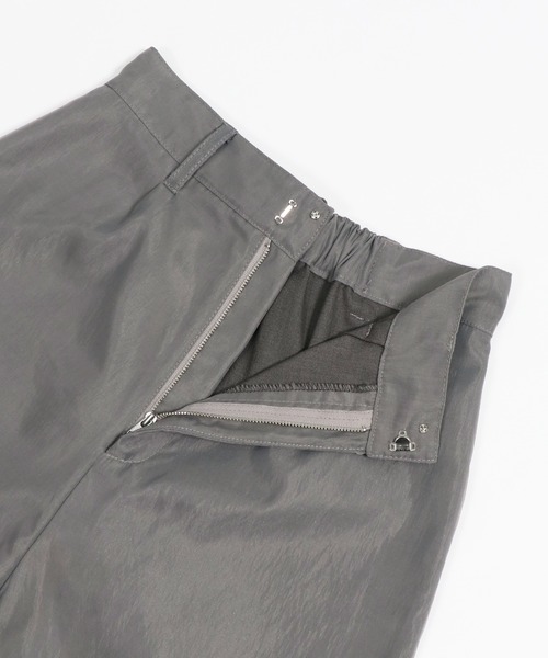 &g'aime（アンジェム）の「【＆g'aime】シアーレイヤードハーフパンツ（その他パンツ・レディース・ブラック/グレー・FREE）」の10枚目の写真