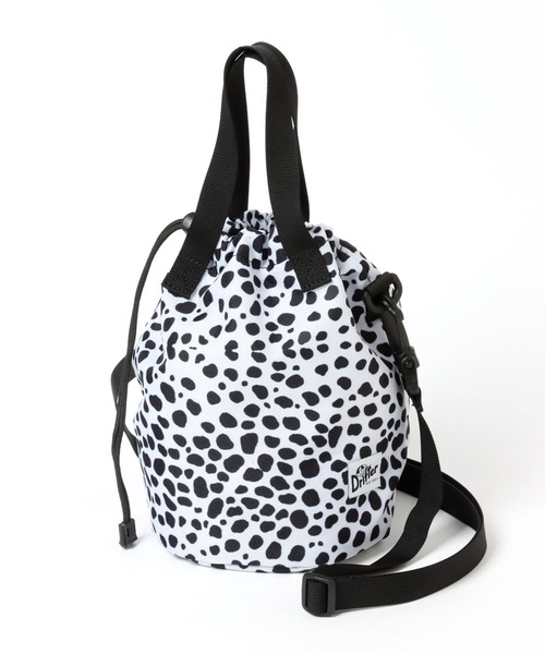 LEPSIM（レプシィム）の「【Drifterコラボ】キンチャクバッグ　261925（ショルダーバッグ・レディース・アニマル/ブルー/ホワイト×ブラック・ONE SIZE）」の7枚目の写真