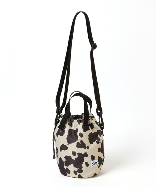 LEPSIM（レプシィム）の「【Drifterコラボ】キンチャクバッグ　261925（ショルダーバッグ・レディース・アニマル/ブルー/ホワイト×ブラック・ONE SIZE）」の10枚目の写真