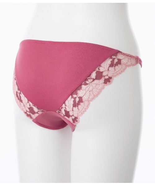 PEACH JOHN（ピーチジョン）の「【テレビ千鳥で紹介されました！レースでラインが響きにくい、肌触りふんわりショーツ】ナイスバディショーツ（ショーツ・レディース・ネイビー系/ホワイト/チェリーピンク/グリーン系その他・LARGE/MEDIUM/SMALL）」の5枚目の写真