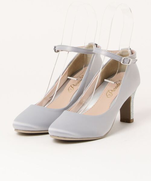 Parade（パレード）の「【極ふわっ】グリッターヒールパンプス　18160【Parade】（パンプス・レディース・ブラック/パープル/ゴールド/ブラック系その他/ゴールド系その他/シルバー/ブラック系その他2/アイボリー/シルバー系その他/ブラック系その他3/シルバー系その他2/グレー系その他/ピンク系その他/ベージュ/ベージュ系その他・22.0cm/24.5cm/24cm/22.5cm/23.0cm/25.5cm/23.5cm/25.0cm/26.0cm/24.0cm）」の11枚目の写真