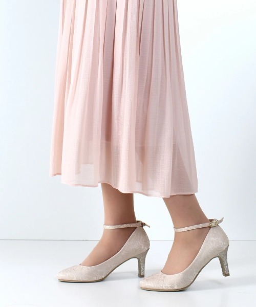 Parade（パレード）の「【極ふわっ】グリッターヒールパンプス　18160【Parade】（パンプス・レディース・ブラック/パープル/ゴールド/ブラック系その他/ゴールド系その他/シルバー/ブラック系その他2/アイボリー/シルバー系その他/ブラック系その他3/シルバー系その他2/グレー系その他/ピンク系その他/ベージュ/ベージュ系その他・22.0cm/24.5cm/24cm/22.5cm/23.0cm/25.5cm/23.5cm/25.0cm/26.0cm/24.0cm）」の9枚目の写真