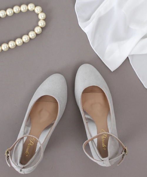 Parade（パレード）の「【極ふわっ】グリッターヒールパンプス　18160【Parade】（パンプス・レディース・ブラック/パープル/ゴールド/ブラック系その他/ゴールド系その他/シルバー/ブラック系その他2/アイボリー/シルバー系その他/ブラック系その他3/シルバー系その他2/グレー系その他/ピンク系その他/ベージュ/ベージュ系その他・22.0cm/24.5cm/24cm/22.5cm/23.0cm/25.5cm/23.5cm/25.0cm/26.0cm/24.0cm）」の13枚目の写真