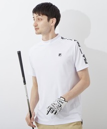 【FILA GOLF:フィラゴルフ】スムースモックネックシャツ ゴルフウェア