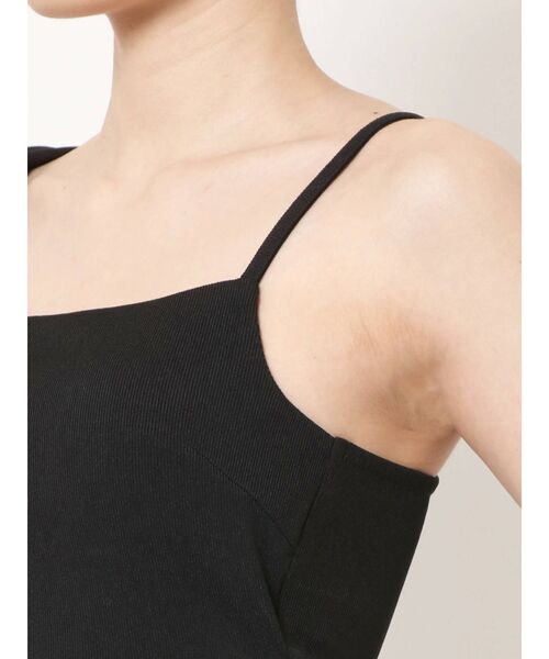 GYDA（ジェイダ）の「ワンショルtieデザインキャミビスチェ（キャミソール・レディース・ブラック/オフホワイト・FREE）」の20枚目の写真