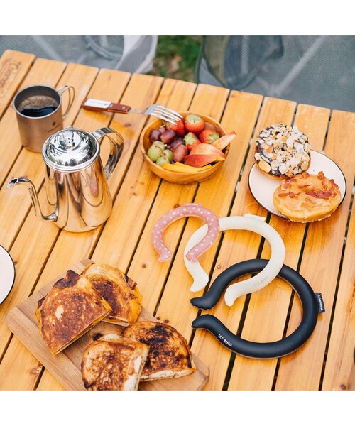 BREEZE（ブリーズ）の「ICE RING (オトナ)_Lサイズ（アウトドアグッズ・メンズ・ブラック/サックスブルー/カーキ/ベージュ・LARGE）」の5枚目の写真