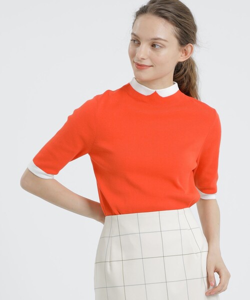 TVドラマ着用】Cleric Collar Knit プルオーバー(ニット/セーター ...