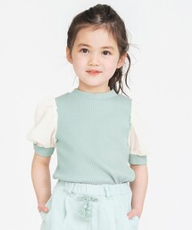 BRANSHES | 袖シフォンTシャツ(Tシャツ/カットソー)