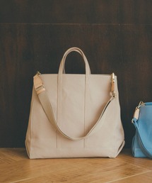 russet | 【SSカラー追加】＜SHOPPER＞キャンバストートバッグ L ／CE-244(トートバッグ)