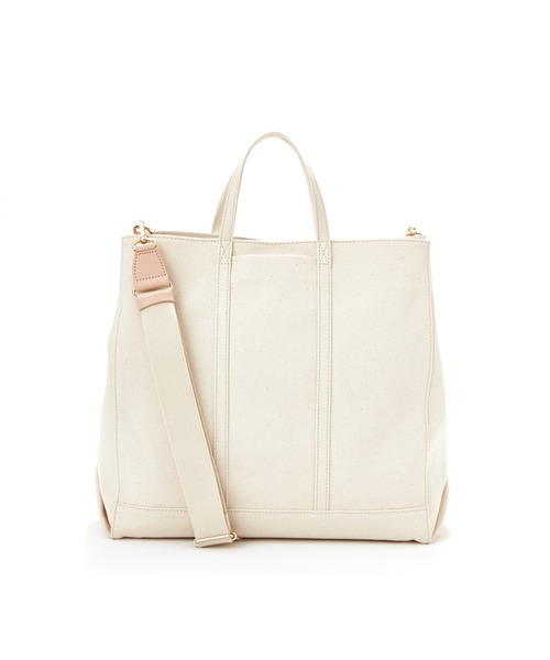 russet(ラシット)の「《SHOPPER》トートバッグ L 【キャンバス】(CE-244)(トートバッグ・レディース・キナリ/グレー/ブラック/ベージュ系その他2/ベージュ系その他/ベージュ・FREE)」の10枚目の写真