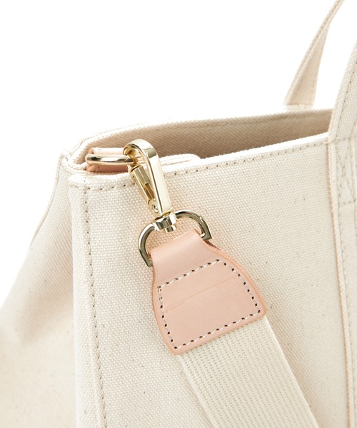 russet(ラシット)の「《SHOPPER》トートバッグ L 【キャンバス】(CE-244)(トートバッグ・レディース・キナリ/グレー/ブラック/ベージュ系その他2/ベージュ系その他/ベージュ・FREE)」の17枚目の写真