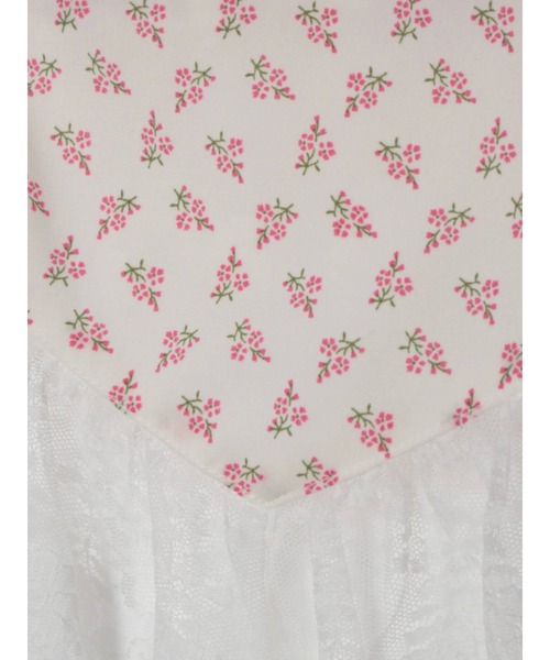 PAMEO POSE（パメオポーズ）の「Flower Queen Cami（キャミソール・レディース・ホワイト/イエロー・FREE）」の6枚目の写真